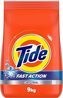 Fast Action Laundry Detergent Powder, 9 KG
