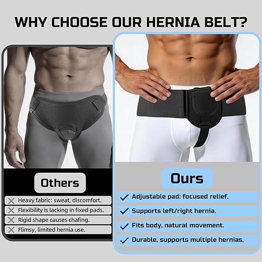 Faja Hernia Ajustable Hombre Mujer Pre y Post Cirugía miniatura 9