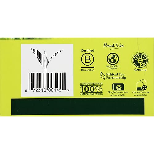 Miniatura 150 de Bigelow Tea Té verde bigelow con bolsas de té de limón con cafeína Caja de 20 contar - Paquete de 6