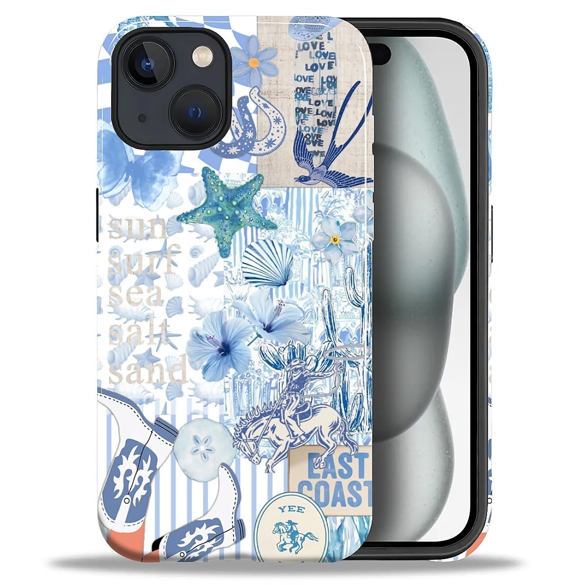 Coque iPhone 15 antichoc double protection TPU coque robuste DAIZAG - 8