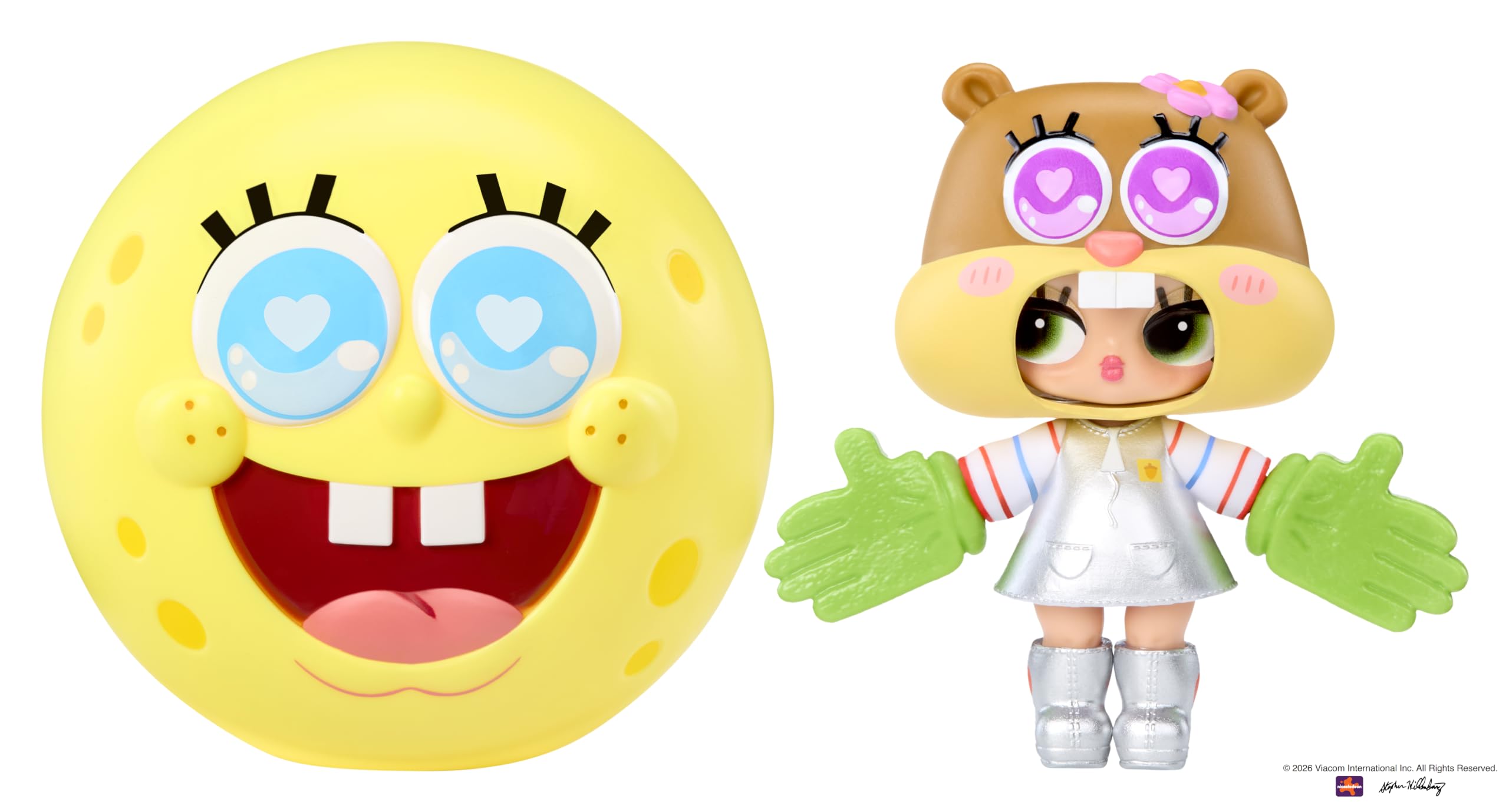 L.O.L. Surprise! Loves SpongeBob Kanciastoporty – lalki kolekcjonerskie, 6 stylów