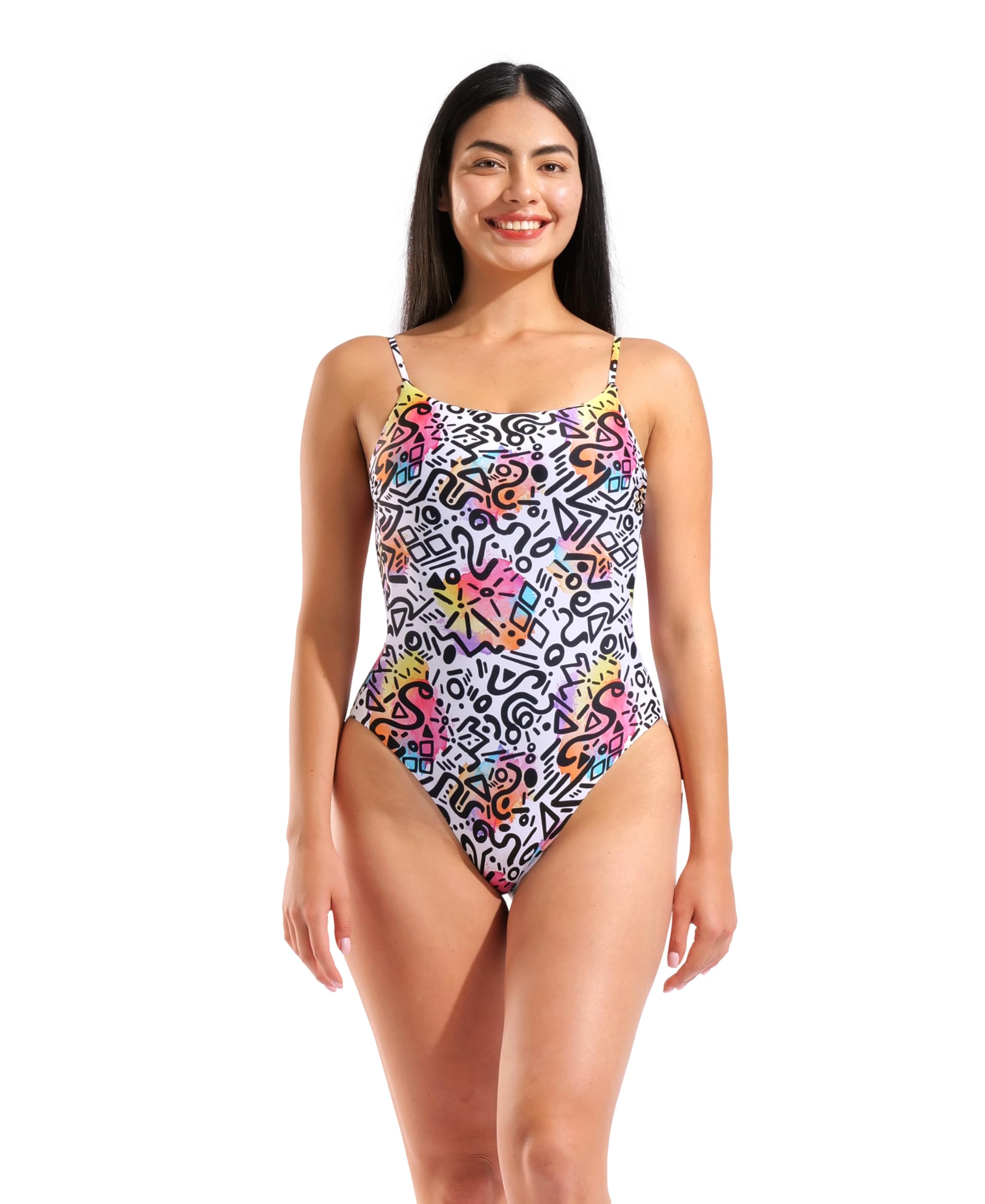 Arena W Arena Water Prints Swimsuit One Piece Donna