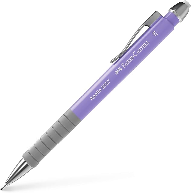 Faber-Castell 232702 - ołówek automatyczny Apollo, wkład 0,7 mm, kolor bzu, 1 sztuka