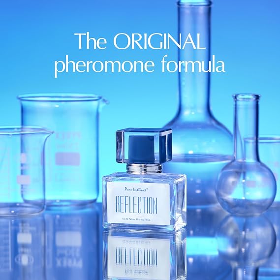 Pure Instinct Reflection The Original Pheromone Cologne Eau de Parfum EDP Fruity Rich Dry Woods Fresh Bold Inspired by Cre.ed Aventus For Men Him 1.0 oz