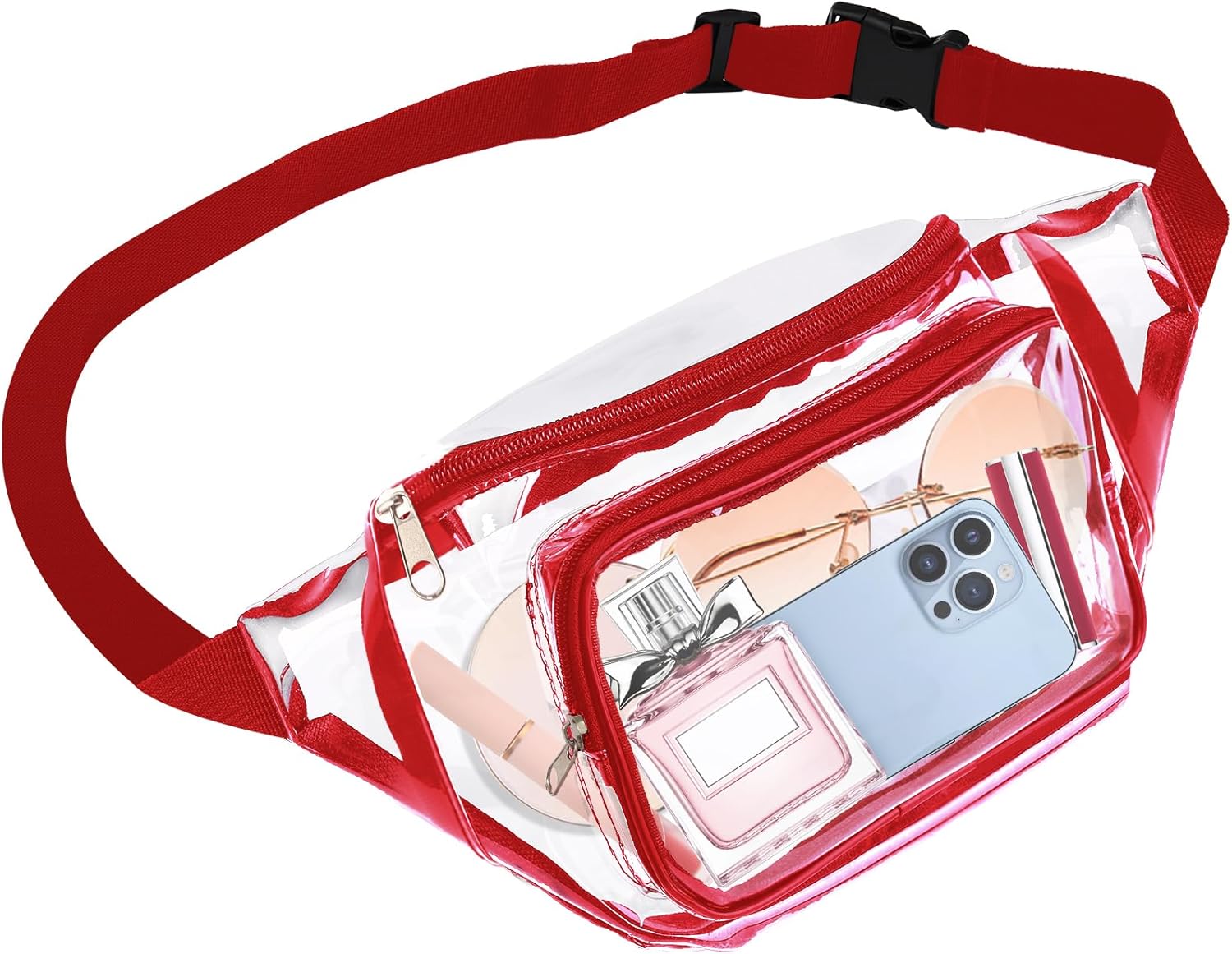 Clear Fanny Pack Stadium Approved, Clear Waist Bag