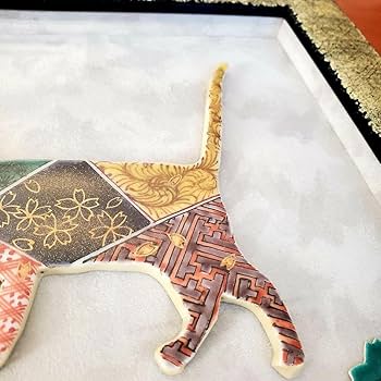 【新品】絵画　タペストリー　猫　花柄　タイル　アンティーク Amazon.co.jp: 【新品】 絵画 タペストリー 猫 花柄 タイル