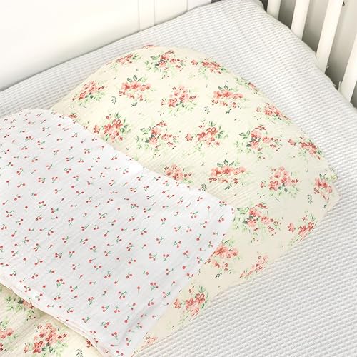 Miniatura 110 de Hooyax Baby Lounger Slipcover for Newborns, Removable Infant Floor Seat, Padded Lounger Cover with Animal Design