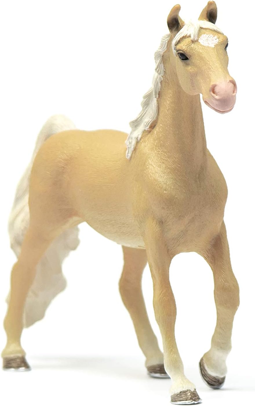 Schleich Horse Club, Toys for Girls and Boys American Saddlebred Mare Horse Figurine, Ages 5+ - Image 2