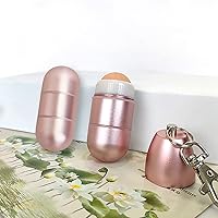 Vista 2 de Sonew Rodillo volcánico volcánico absorbente de aceite, mini piedra volcánica reutilizable 2 en 1, barra absorbente de aceite, para el cuidado