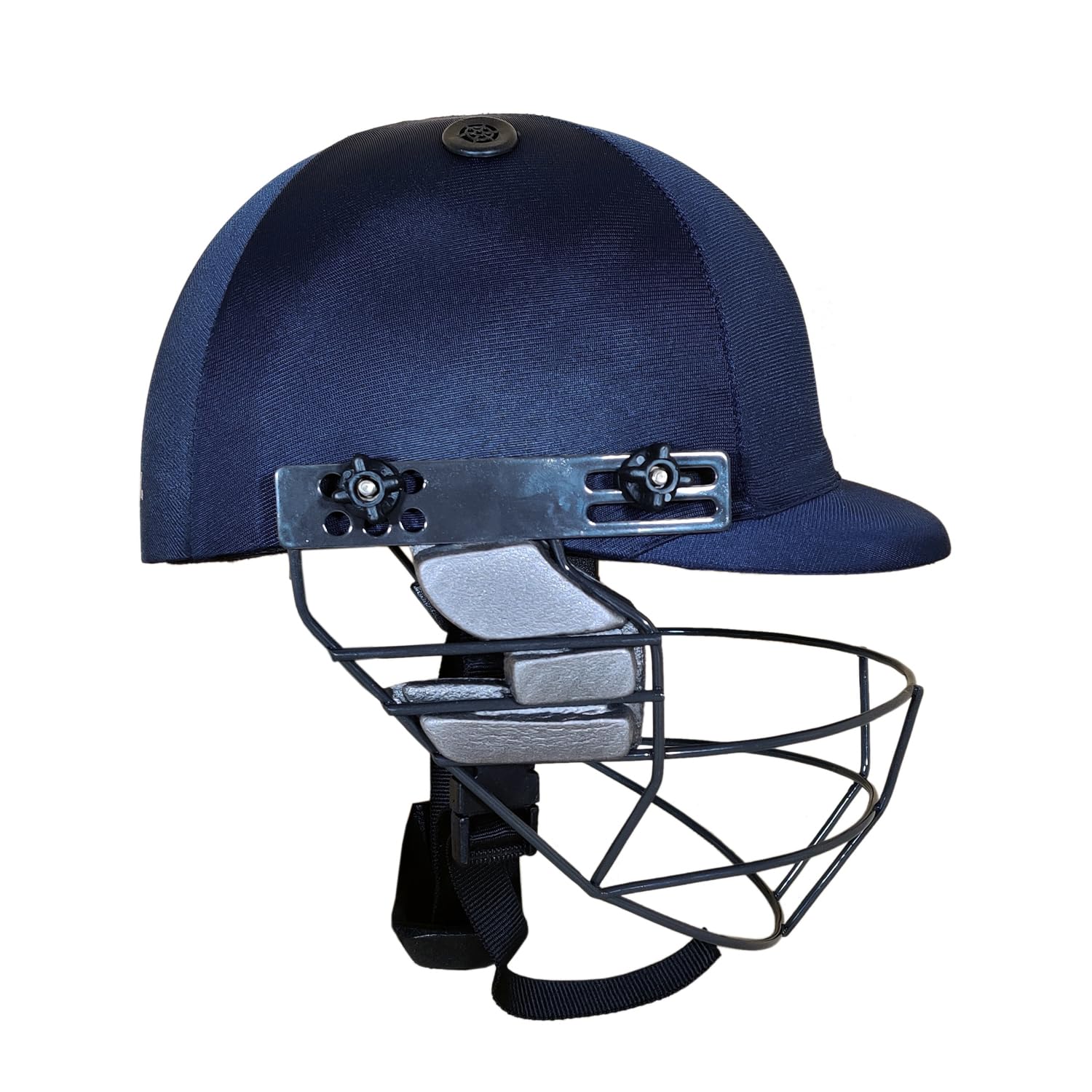 Prokick Pioneer Cricket Helmet with Adjustable Steel Grill, Navy - XL