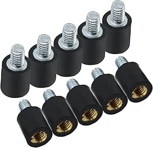 KEESIN 10 Stücke M3 FPV Drone Flight Controller Anti Vibration Feste Schrauben Montage Hardware Spacer Standoff für Naze32 CC3D F3 PDB PCB Stromverteiler