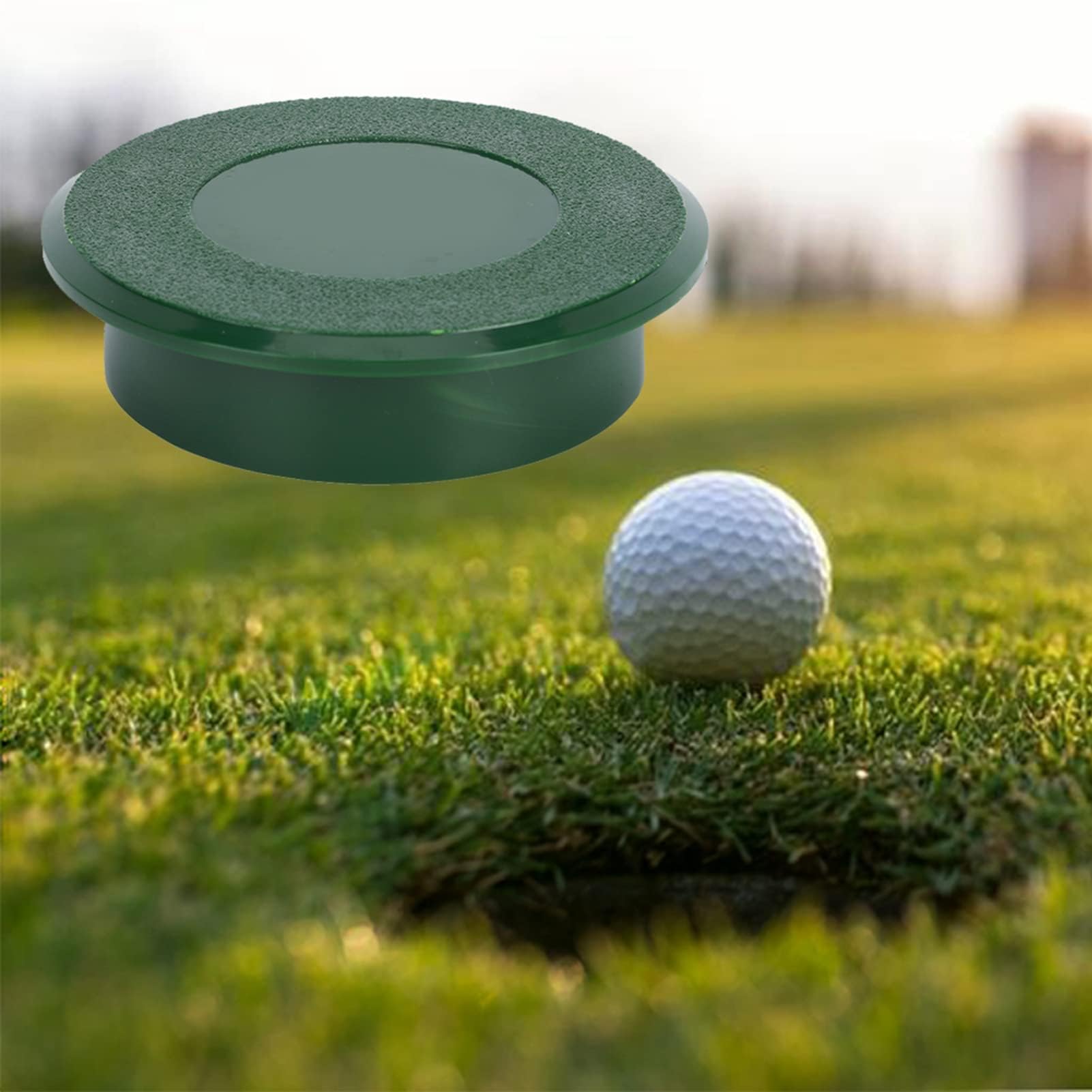 Green Golf Cup Cover Golf Hole Putting Cup Practice Cup Narzędzia treningowe do podróży do domowego biura