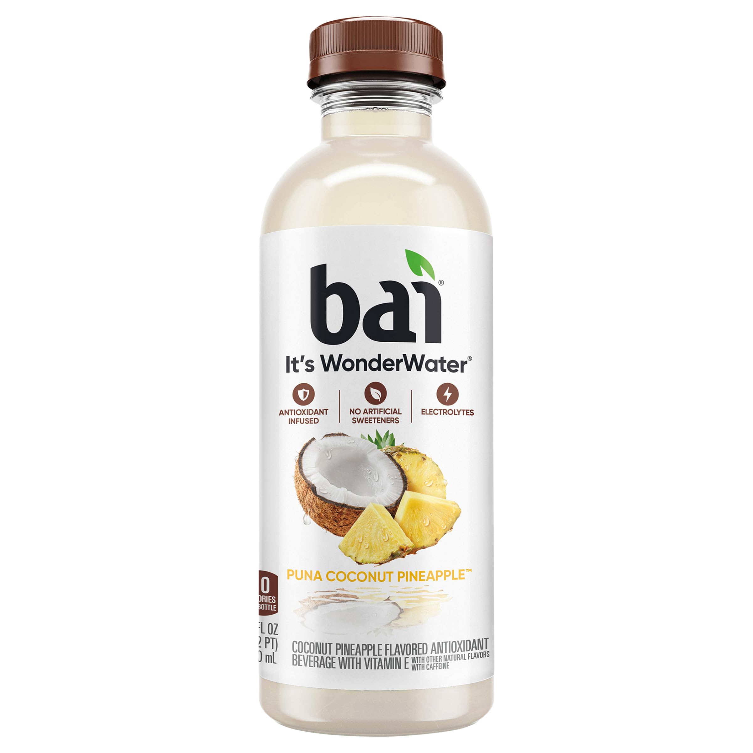 Bai Cocofusions Puna Coconut Pineapple, Antioxidant Infused Beverage, 18 Fl Oz