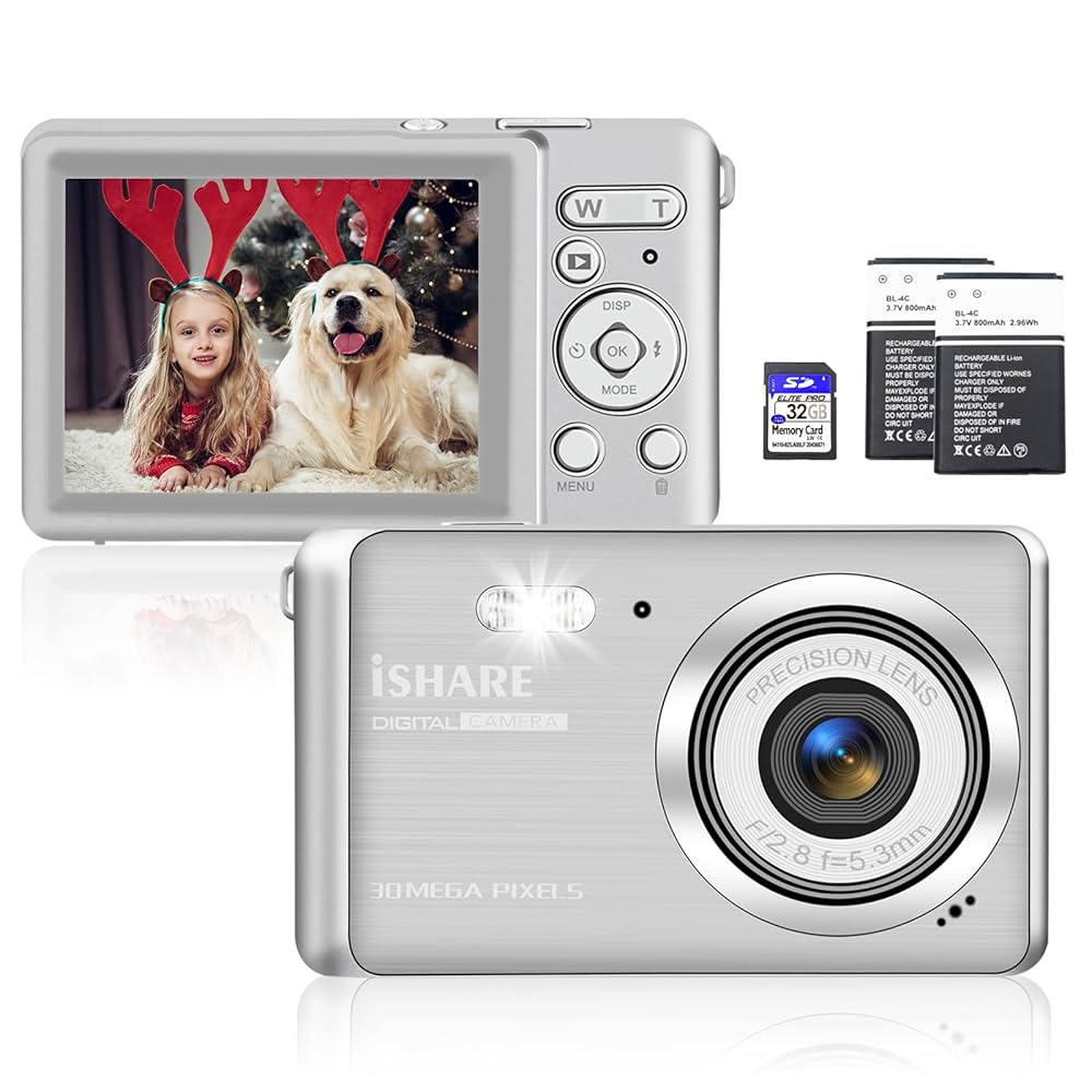 デジタルカメラ zuu Amazon | デジカメ【4K動画撮影、5000万画素】デジタルカメラ