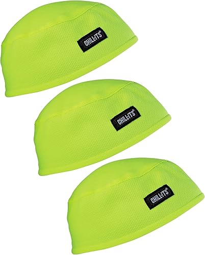 Miniatura 18 de Gorro de alto rendimiento Ergodyne Chill-Its® 6630 para absorción de la humedad, color azul