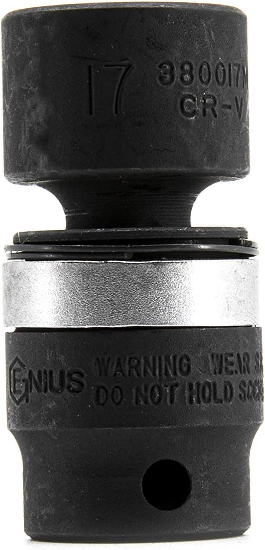 Super Cheap 🛒 Genius Tools 12PC 3/8 Dr. Metric Swivel Impact Socket Set - TG-312M