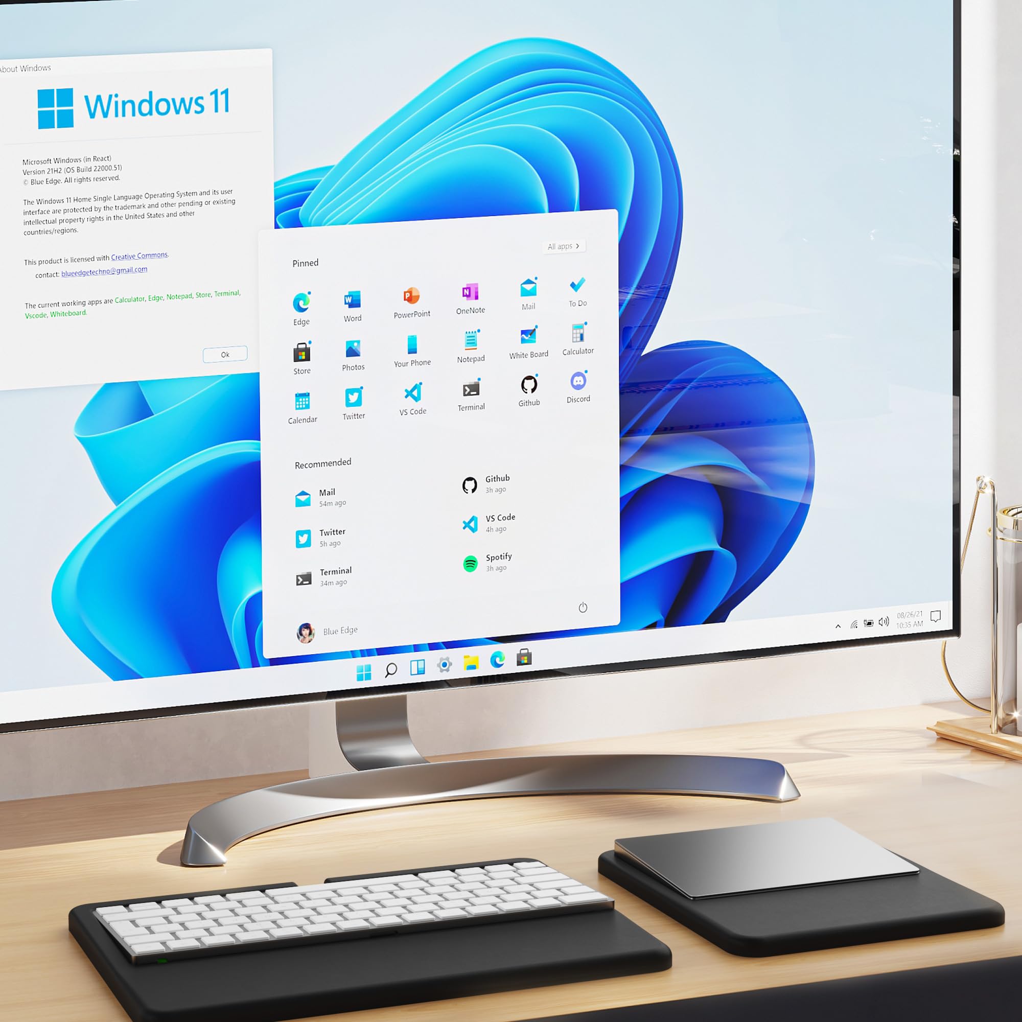 MEKASS Tastatur-Handgelenkauflage lindert Handgelenkschmerzen für Büro und Tippen, kompatibel mit kabelloser Tastatur 2 und kabelloser Tastatur mit Touch ID (MLA22LL/A, MK293LL/A)