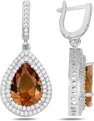 925K Zultanite Color Change Stone Silver Earring, Zultanite Stone Changes Color During the Day, Dangle Zultanite Earring