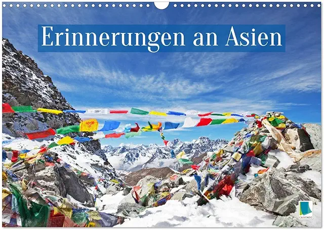 Pieni kori: Erinnerungen an Asien Wandkalender 2026 DIN A3 quer