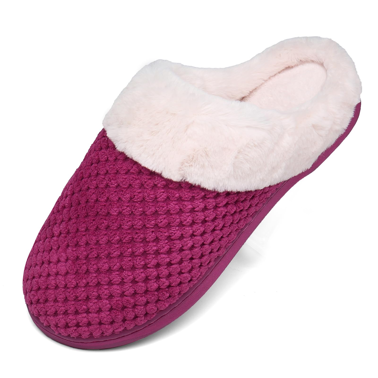 Mishansha Pantofole Donna Uomo Memory Foam in Caldo Cotone Scarpe da Casa