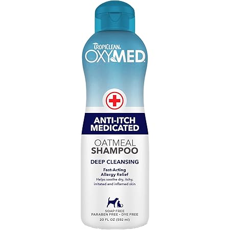tropiclean oatmeal medicated shampoo