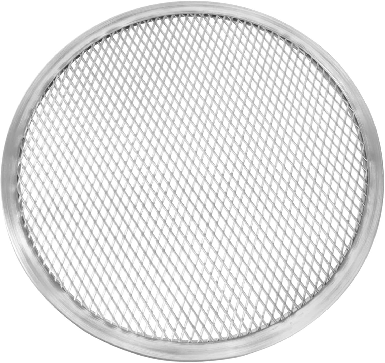 PRETYZOOM Aluminum Pizza Baking Pan Net Thicken Mesh Screen for Easy Cleaning Non Stick Scratch Resistant for Oven and Freezer Use Design