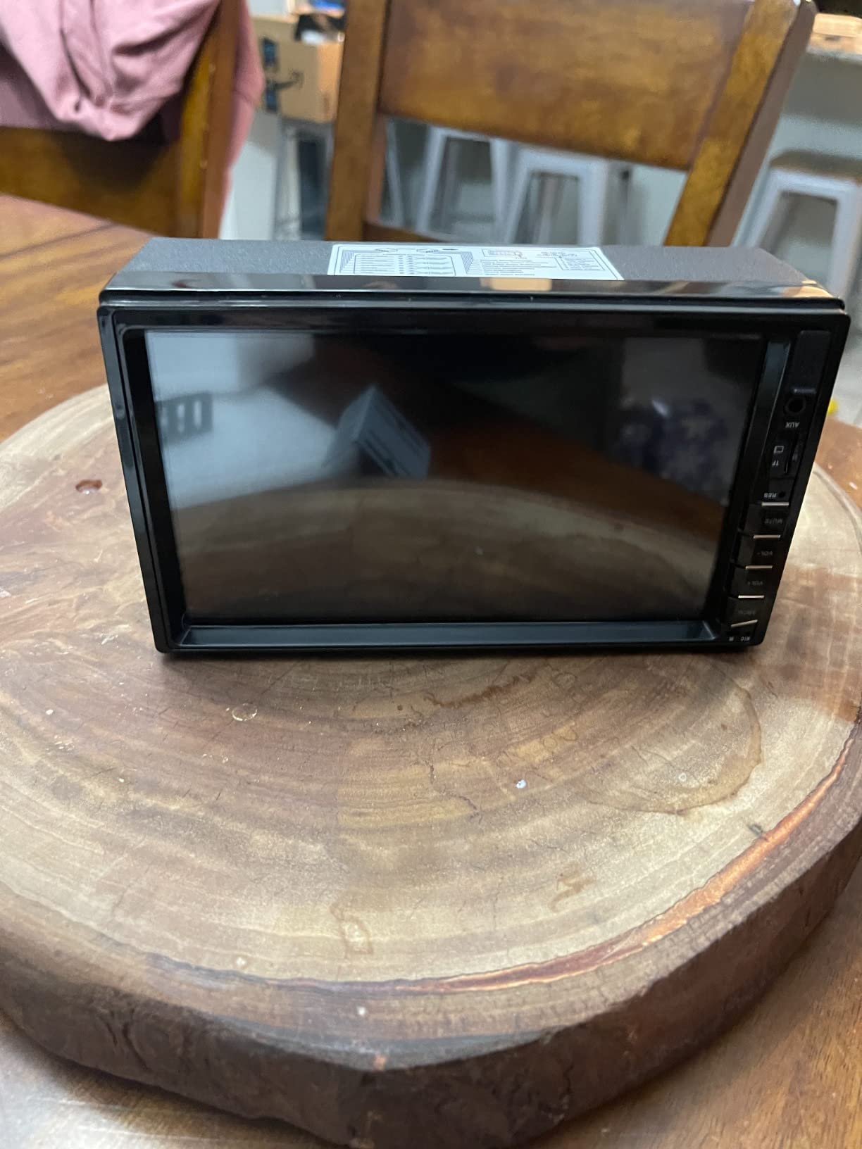 13/mo Finance Double Din Car Stereo Wireless CarPlay Wireless Android Auto, 7inch Car Audio