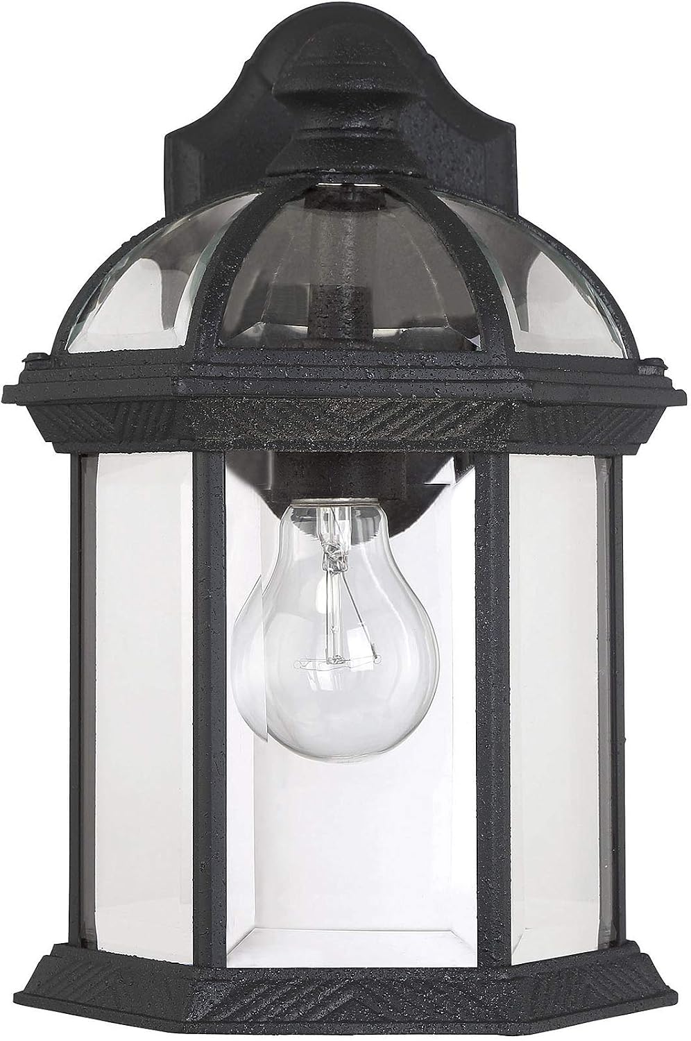 Savoy House 5-0634-BK One Light Wall Mount Lantern
