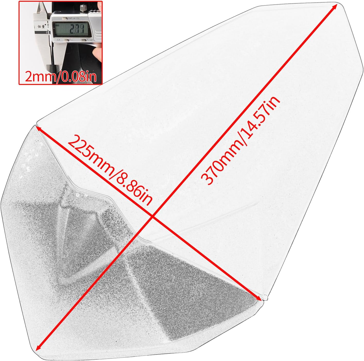 Motorcycle Rear Seat Cowl for Ninja 500 Z500 2024 2025 2026 EX500 Passenger Pillion Cover Solo Tail Fairing (Black N)