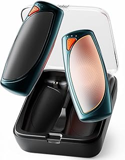 Hand Warmers Rechargeable 2 Packs, Double Sided Heating with AI Charging Case, 14000mAh Electric Hand Warmer Ultra Long Battery Life, Portable Heater Gifts for Christmas,Camping,Hunting
