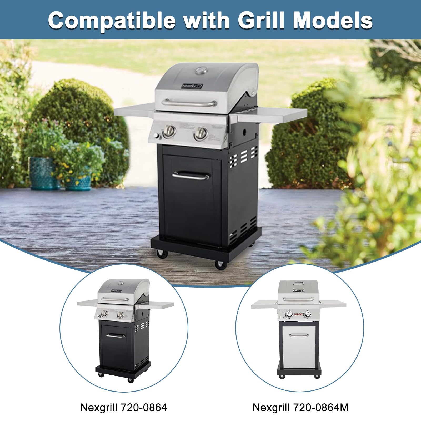 Amazon.com : Adviace Replacement Parts for Nexgrill 720-0864M, 2
