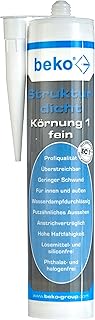 Beko 230330 Strukturdicht 310 ml weiß-strukturiert, Körnung 1 FEIN