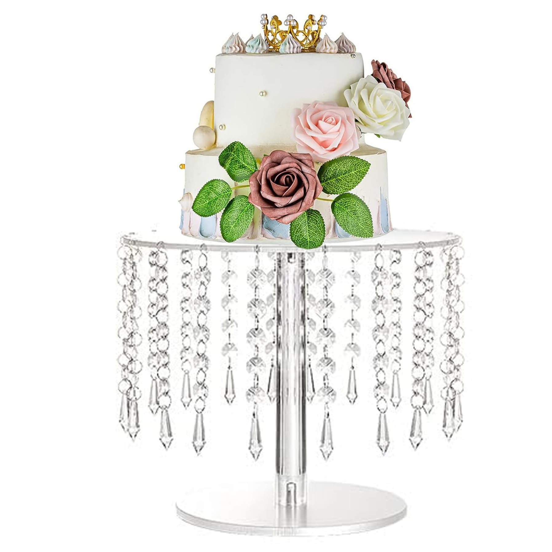 Support gâteau cristal acrylique pour sublimer vos buffets