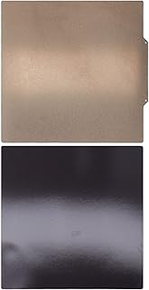 Plataforma de acero de impresión, instalación simple Placa de acero con resorte flexible Mejores efectos Superficie PEI para CR-10