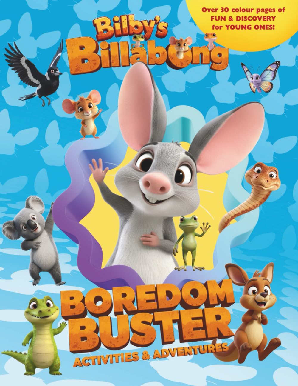 Bilby's Billabong | Boredom Buster Activity Book For Kids 3-12 Years: Puzzles, Games, Mazes, Word Searches, Maths Puzzles, Spot the Differences, Creative Art Fun and SO MUCH MORE!