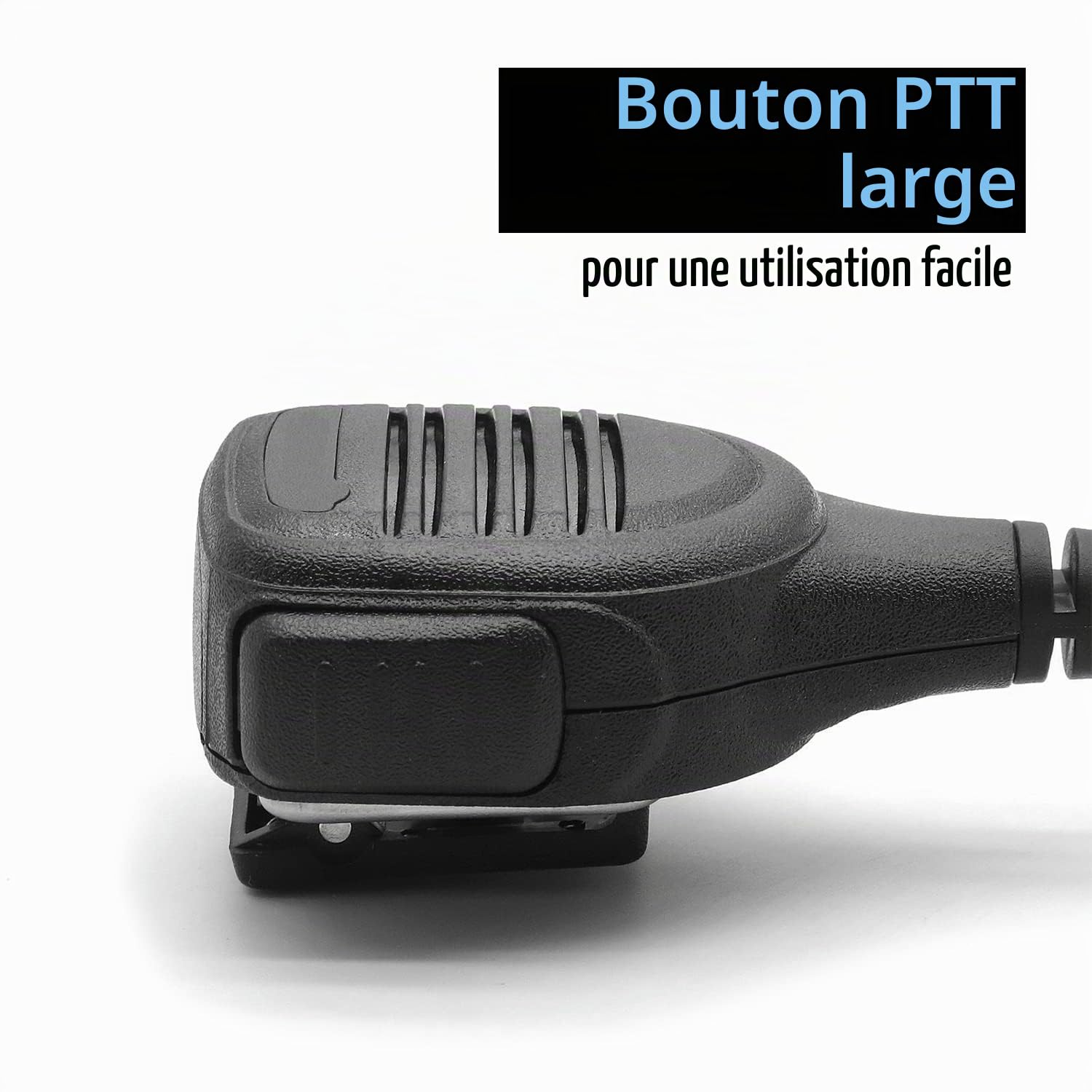 Microphone Compatible avec Motorola motoTRBO Radio DP3400 DP4400 DP4400e DP4600e DP4601 DP4801 MTP6650 Talkie-walkie étanche Haut Parleur PTT Multi-Broches