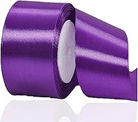 Vista 87 de Cinta dorada para envolver regalos, cinta de satén de 1 pulgada x 25 yardas para manualidades, fabricación de lazos para el cabello, coronas, ramos