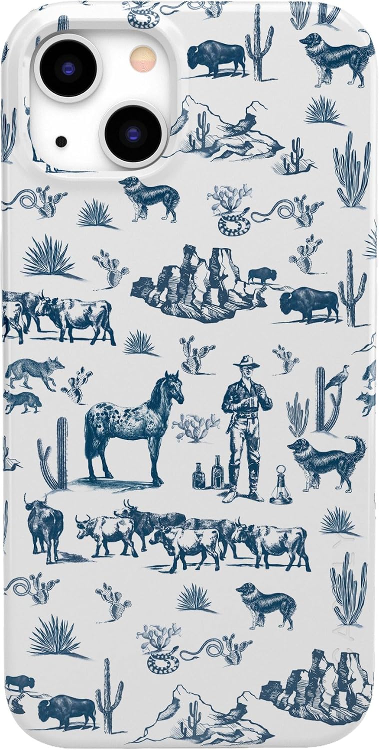 Casely iPhone 13 Case | Wild West Adventure | Desert | Compatible with MagSafe | Classic Ultra Slim Design
