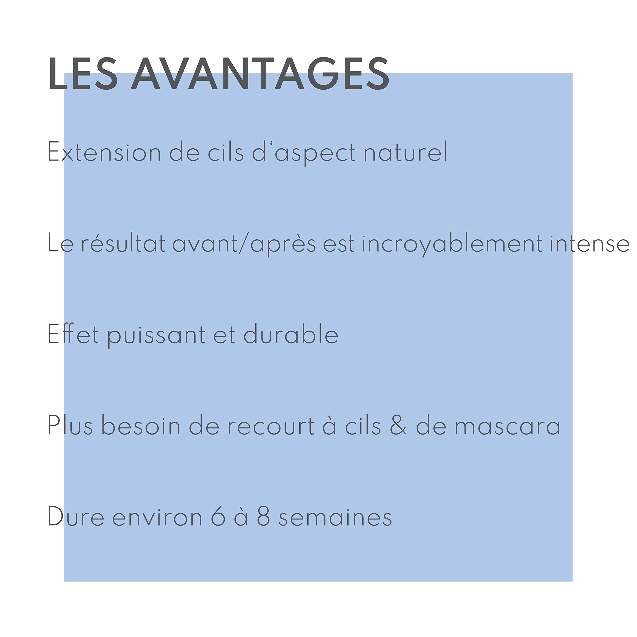 Augenmanufaktur Kit Rehaussement de Cils - Lashlift Pro Kit Flacon professionnel pour des cils naturels longs et volumineux