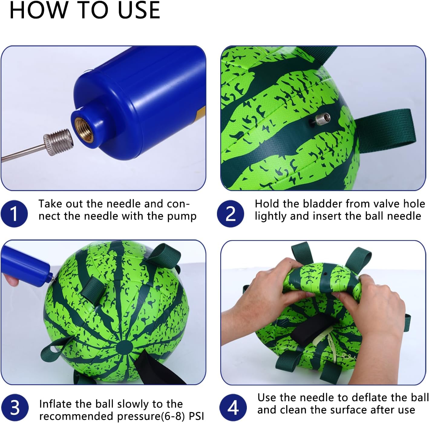 Interactive Dog Ball with Straps, Multi-Layer PU Dog Soccer Ball Toy, Reinforced Bladder & Textile Core, Durable Outdoor Play Ball for Small Medium Large Dogs