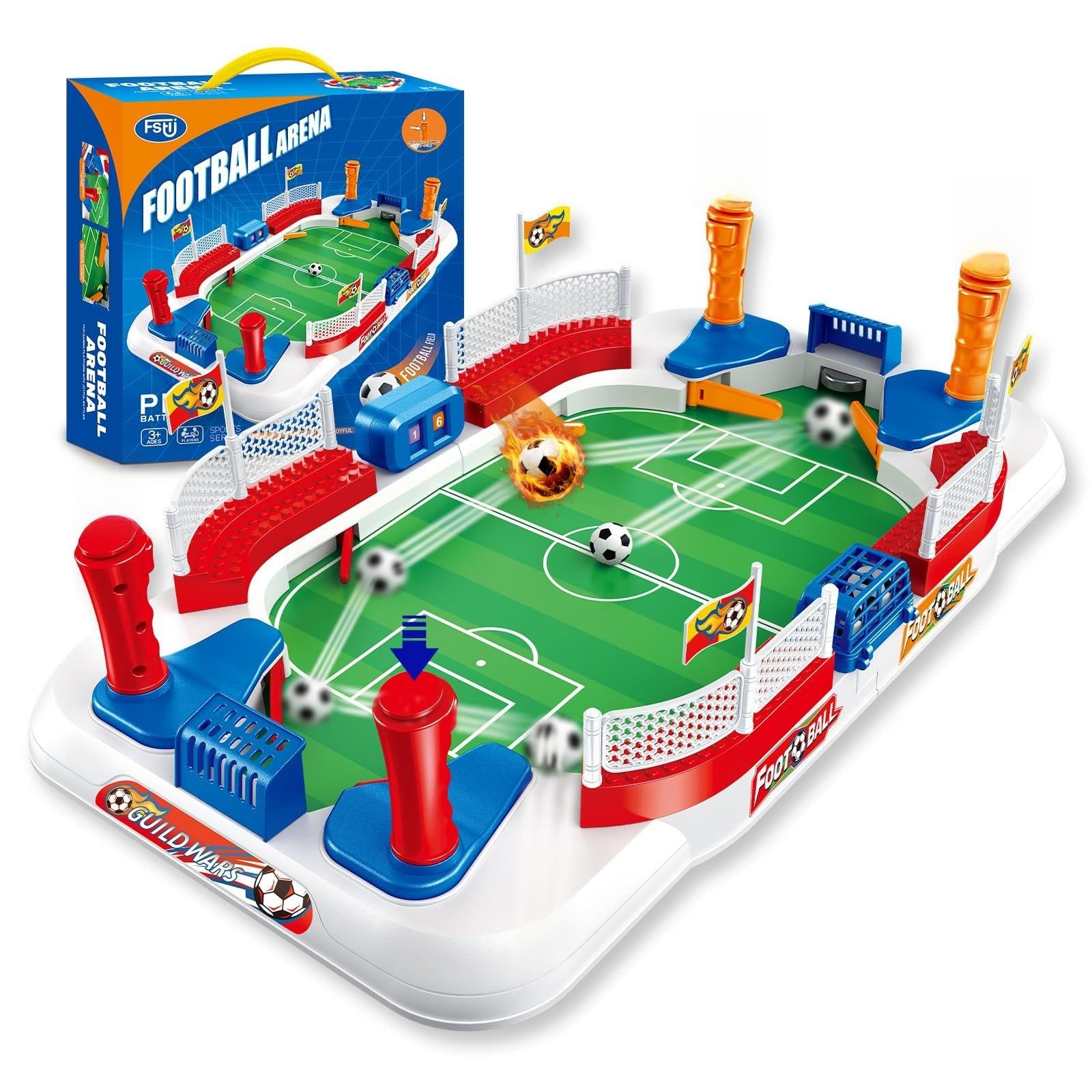 Mini Foosball Table Game for Kids Football Lover Ages 3-12 Board Games