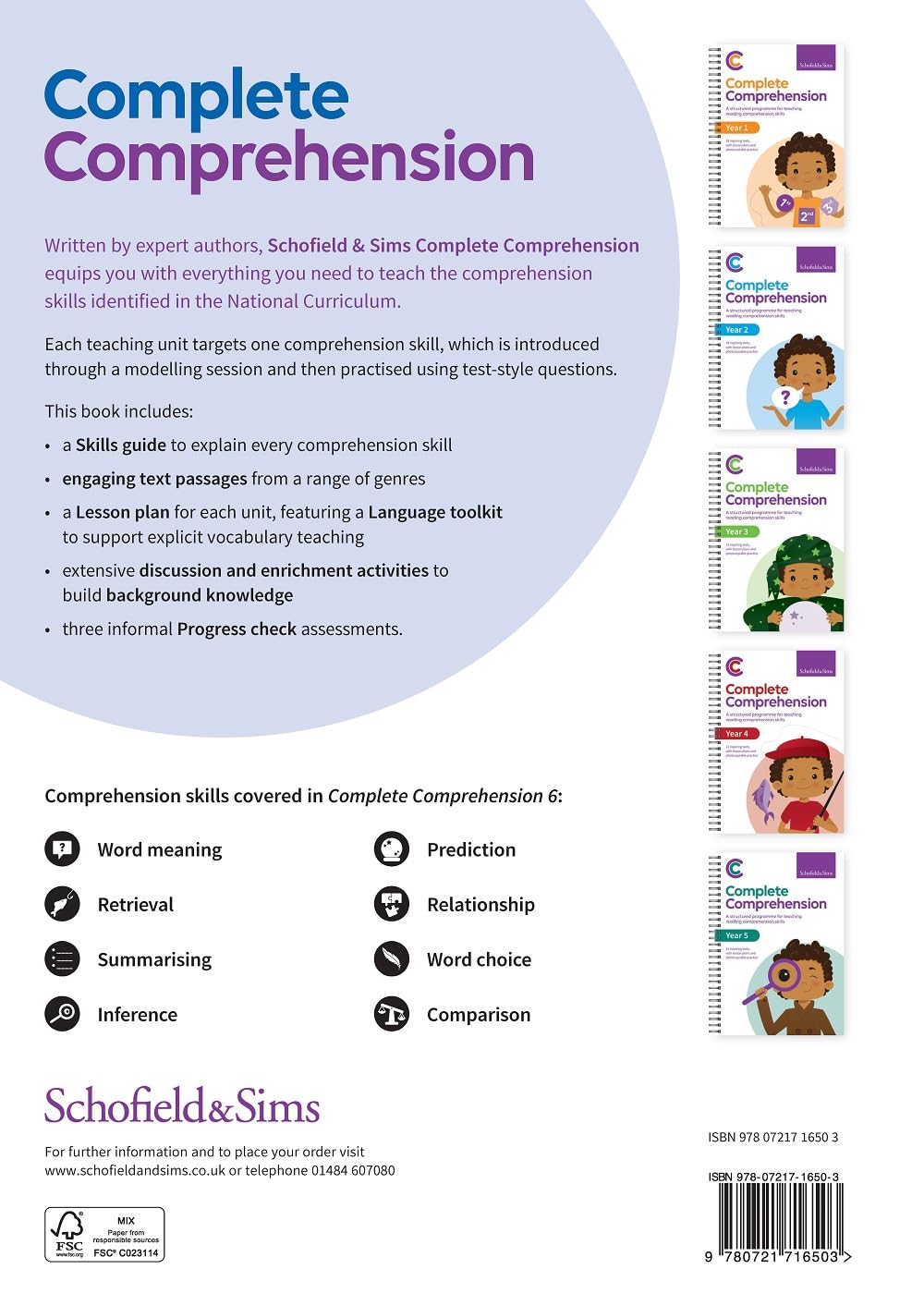 Complete Comprehension Book 6: Year 6, Ages 10-11