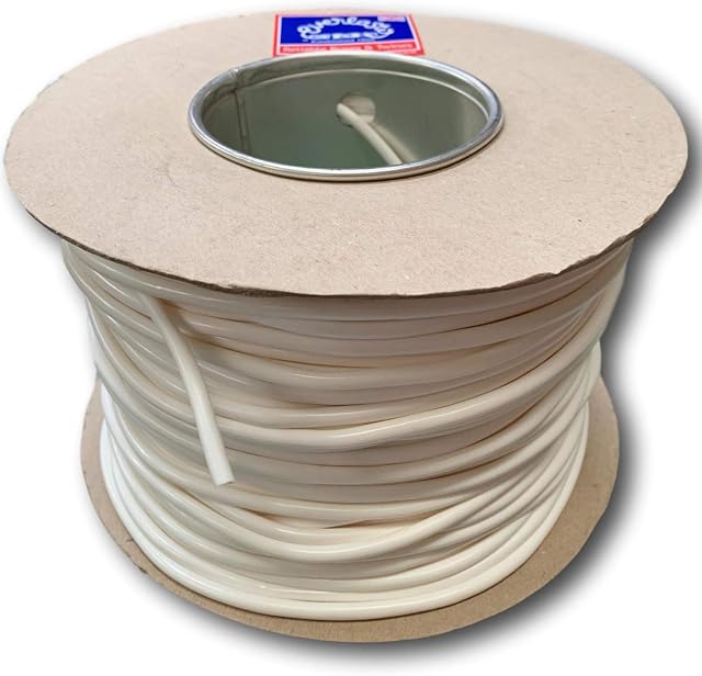 EVERLASTO 'Kleenwash' White PVC Clothes/Washing Line 4.8mm Thick - Various Lengths  (100M)