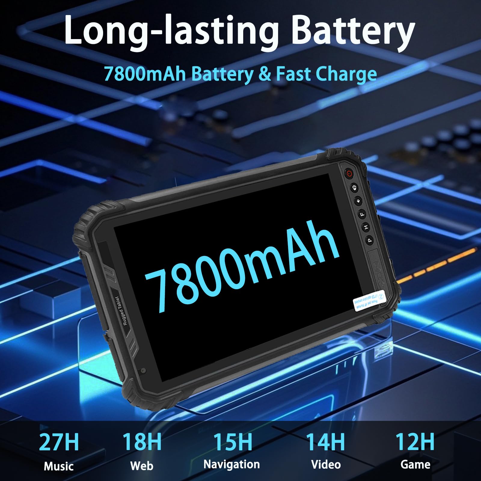 Amazon.co.jp: Breloom ST9-A7 頑丈なタブレット 8インチ Android 13