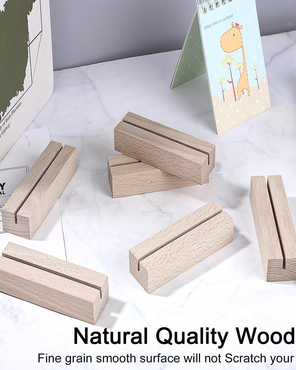 Segnaposto Legno Per Matrimoni - Set 20 Pezzi Con Colla - Foto 9