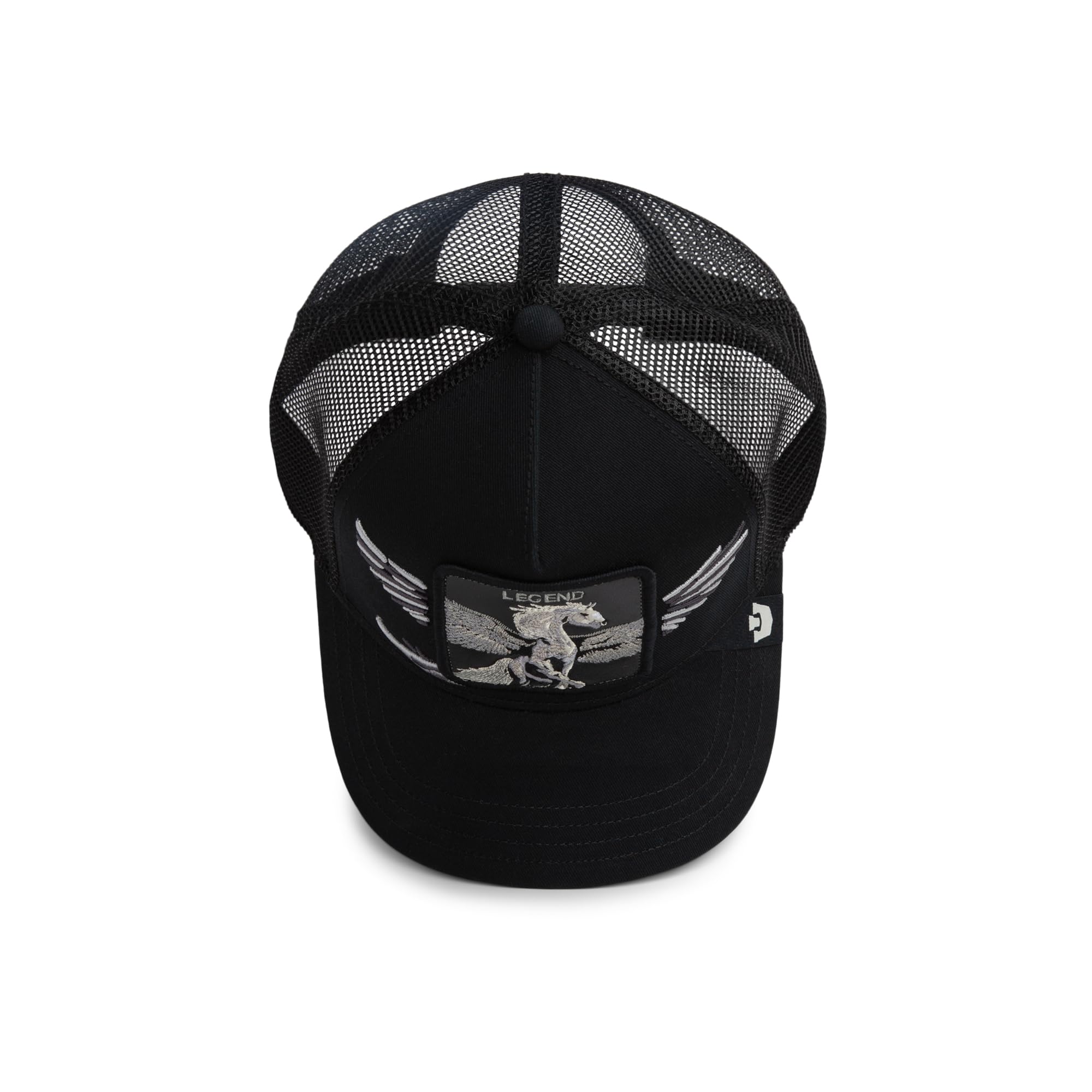 Goorin Bros Gorra Trucker Negra Pegaso Wings Legend The Farm