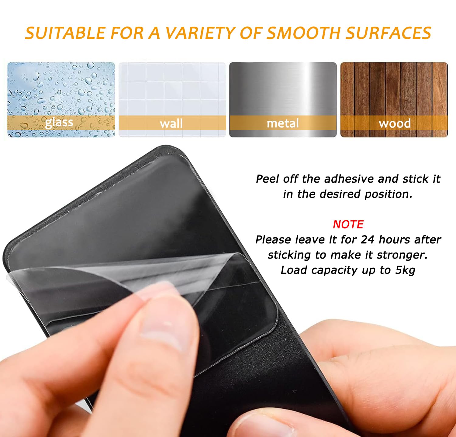 Support Mural Pour Couvercles De Casseroles – 8 Paires Adhésives Sans Perçage