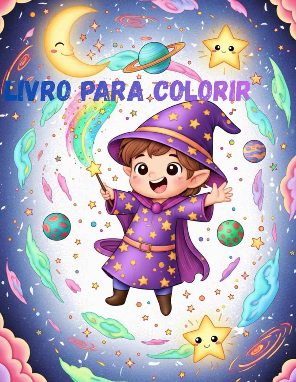 LIVRO PARA COLORIR: Venha se divertir colorindo o super mago
