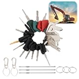 Heavy Equipment Keys Master Set,Construction Machinery Key Set,Fits Case Cat Jlg JCB Yanmar Komatsu Hitachi Takeuchi Daewoo Hyster and More,Master Equipment Ignition Keys Set (36PCS)