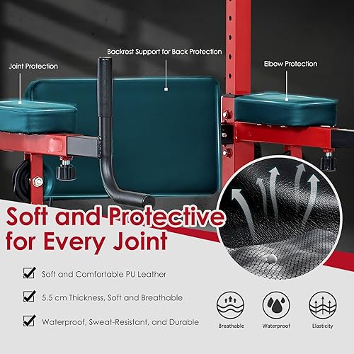 Miniatura 6 de SogesPower Power Tower - Barra de dominadas para gimnasio en casa, multifunción, ajustable, altura ajustable, equipo de entrenamiento